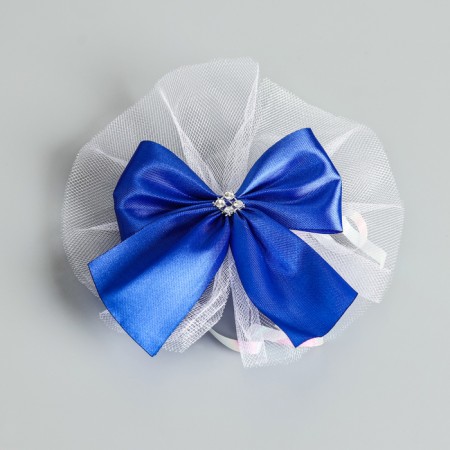 Set on the car "Guest" tape angle to the hood, 4 bow to handles, blue-2