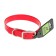 Biotan collar, 25-35 x 2 cm, red