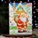 Advent calendar with mini tiles made of milk chocolate "Santa" Assorted, 50 g