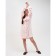 Shirt (shirt) Women's KAFTAN "strip", St. Pink, p. 40-42