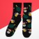 New Year. New Year's socks KAFTAN "Bank NG" Size 41-44 (27-29 cm), black color