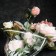 Package Flower glass 35/40 grace white
