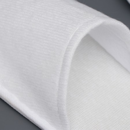 One -time slippers, universal, terry, white-2