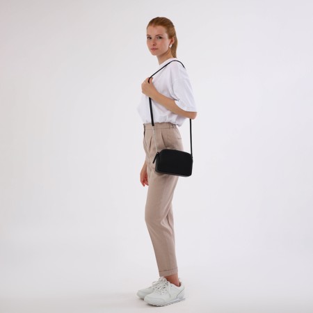 Women's bag with lightning, black color-4