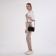 Women's bag with lightning, black color