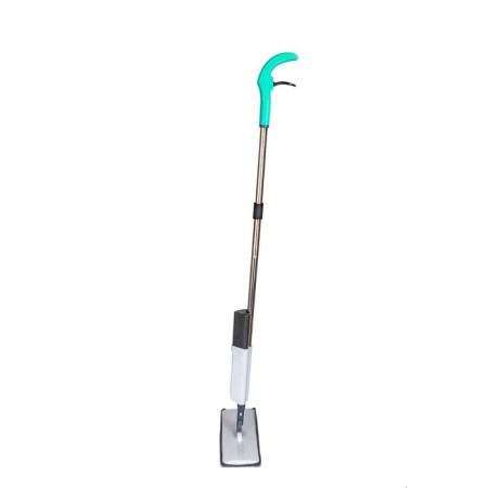 Pioneer ms030 mop for washing the floor, with a spray, 230 ml, 122 cm, white-turquoise color-4