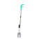 Pioneer ms030 mop for washing the floor, with a spray, 230 ml, 122 cm, white-turquoise color
