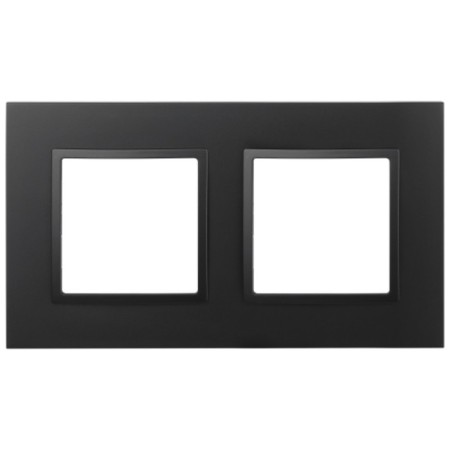 Frame for sockets and switches ERA ELEGANCE 14-5012-05 Classic, 2 posts, anthracite
