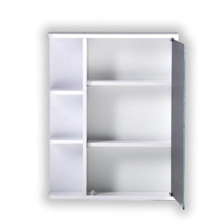 Bathroom mirror "Standard 55", left, 70 cm x 55 cm x 12 cm-2