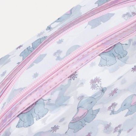 Lightning cosmetic bag, transparent color-2
