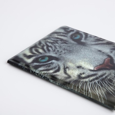 Passport cover, gray color-3