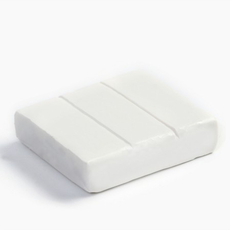 Polymer clay, 50 g. The color is white. TM Zatoskin-1
