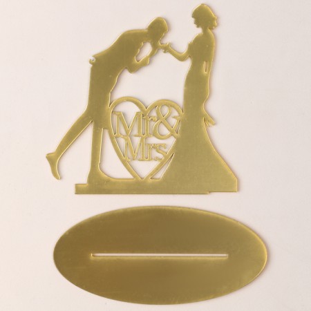 Topper "steam", color gold-2