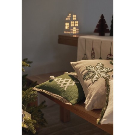 Decorative pillow with Christmas Tree New Year Essential, size 30x50cm-3
