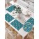 Set of napkins for setting the table "Kosyak Pisces", rectangular, size 32x46 cm, 4 pcs