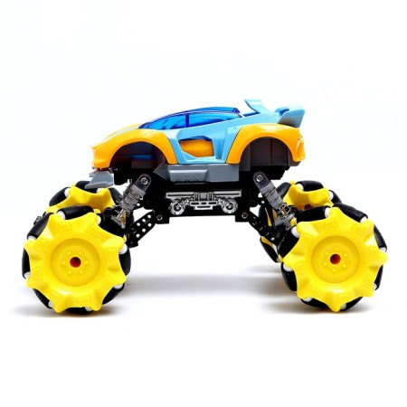 Radio -controlled jeep Drift, 4WD, drift, works on the battery, yellow color-1
