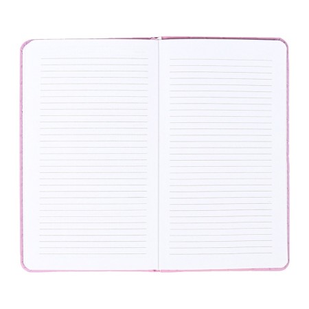 PROVING PROMMAN NOTED, 80 sheets, 100x170 mm, Devente.tailor, solid cover to leatherette with foam, snapshot, lies, block 70%, lilac-11