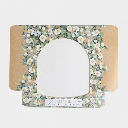 Confectionery packaging, box with PVC window, “Gift”, 20 x 20 x 5 cm-3