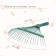 Robble fan, wire, 22 teeth, metal, tuleyka 30 mm, without cuttings, mix