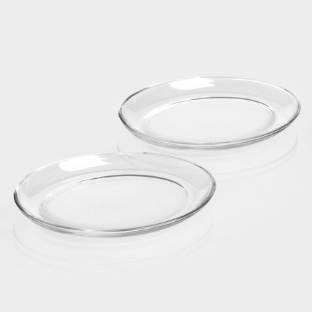 Glass plate Florida, 2 pcs