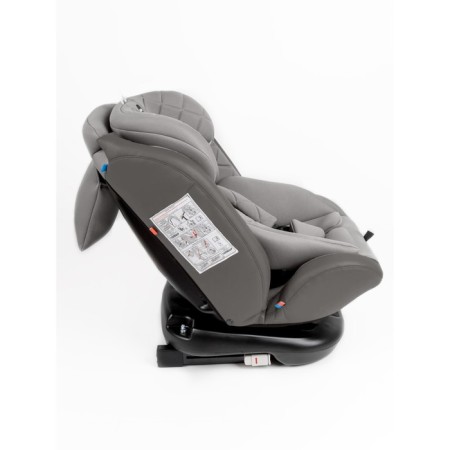 AMAROBABY BRILLANT, ISOFIX fastening, class D, group 0+/1/2/3 (0-36 kg), gray gray-11