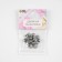 Holster screw d = 5/6 × 8 mm, 10 pcs, silver color