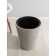 Kashpo for flowers with an insert "Dune", 19.5 l, cream color