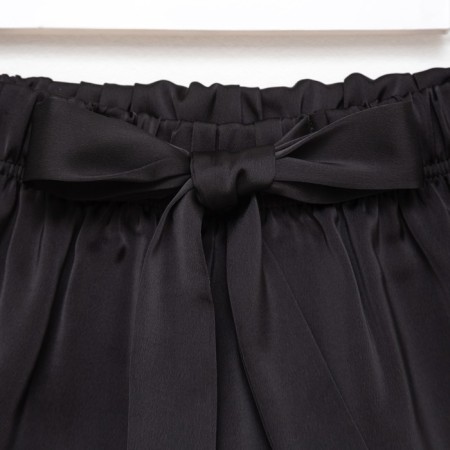 Women's pajamas (T-shirt, shorts) minku: Light touch color Black, rr 48-8