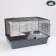 Cage for chinchillas "Pigger" No. 11, Folding, 80 x 50 x 46cm, gray