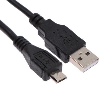 MIREX cable (13700 -UMCR10BK), MicroUSB - USB, 1 m, black