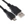 MIREX cable (13700 -UMCR10BK), MicroUSB - USB, 1 m, black