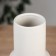 VAZA Ceramics Table "Xiomar" D-7CM, 25x9.5 cm, white