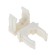 Fastener-clip for the mounting gun Ø 25 mm, white (50 pcs/UP) rexant