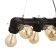 Lamp "TUBO" 10he27 40W black 7x5x7-127cm BayerLux