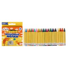 Voskvoi pencils 24 colors in a cardboard box