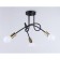 Lamp ceiling in the style of Ambrella Light, Loft, TR80415, 3HE27, black color, gold