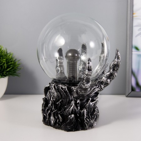 Plasmic ball Polystone "Hand from the dungeon" 20x17x11 cm-2