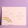 Postcard congratulatory children's "Pink Unicorn", bright balls, 12 x 18 cm