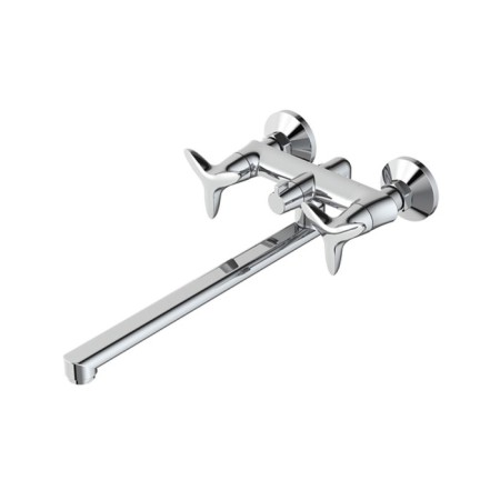 IDDIS Copter Copsbl2i10wa bath mixer, double -talent, ceramic divertor, chrome
