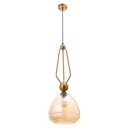 Lamp Bayerlux 88510/1 E27 40W gold 25x25x75-175 cm-2