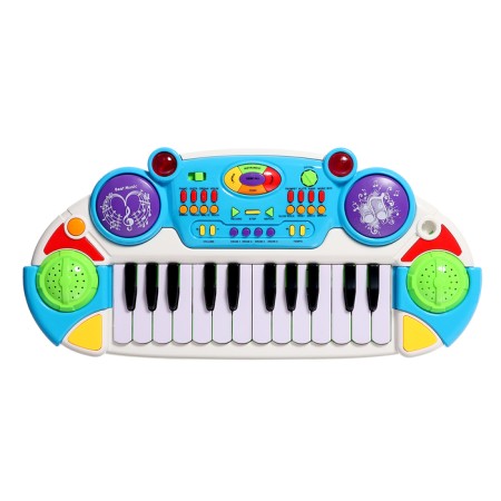 Floor synthesizer "Best Music", with a chair and a microphone-6