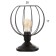 R A27 Black Risalux table lamp "Rouen"