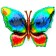 Foil ball 39 "Butterfly", the color of the May beetle