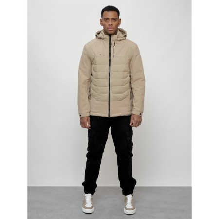 Male spring jacket, size 52, beige color-11