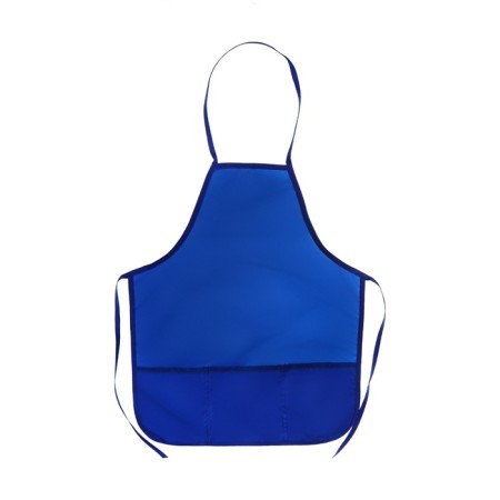 Apron for labor + sleevens, 550 x 440/250 x 160 mm, size M (height 122-158), calligrata blue-5