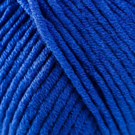 Yarn "Jeans Plus" 55% cotton, 45% acrylic 160m/100g (47 cornflower)-2