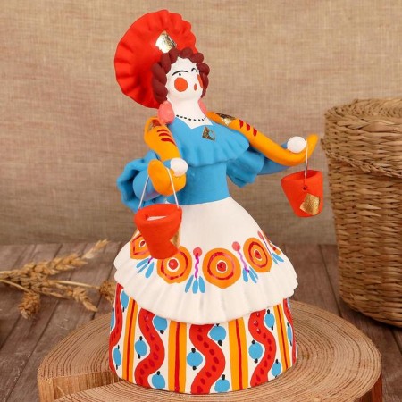 Dymkovo toy "Baryna - Aquoture", 17 cm, mix-5