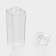 A jug for Dailyan drinks, 500 ml, 6.2 × 20.5 cm, polystyrene, transparent color