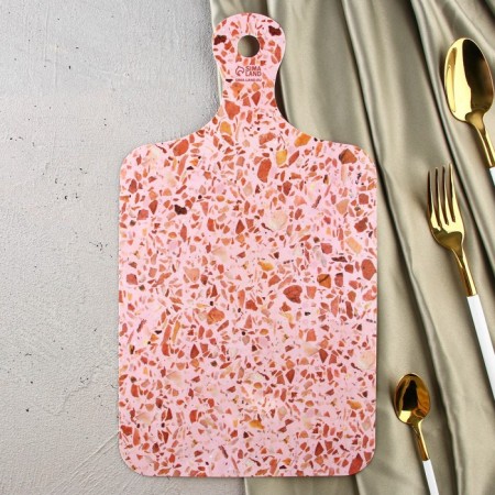 Plastic cutting board Stone, 20x35 cm, mix-1