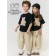 Children's T -shirt Amarobaby Bear, height 98 cm, black color